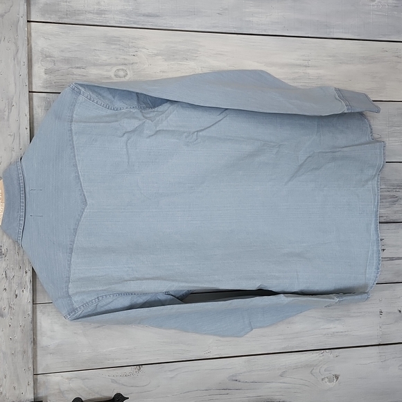 Taylor Stitch The Western Shirt in Washed Selvage Men's Size Medium 40 N… - Picture 3 of 14